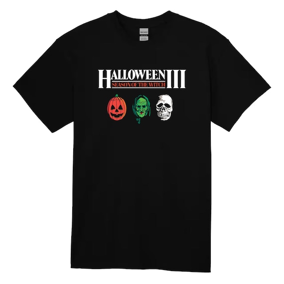 ZEAL TERROR45 GAILY WITCH BチマTERROR 3個新品 Halloween 3 Season of the Witch Silver Shamrock Shirt Made to