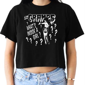The Cramps Made To Order Cropped T-shirt Crop Top