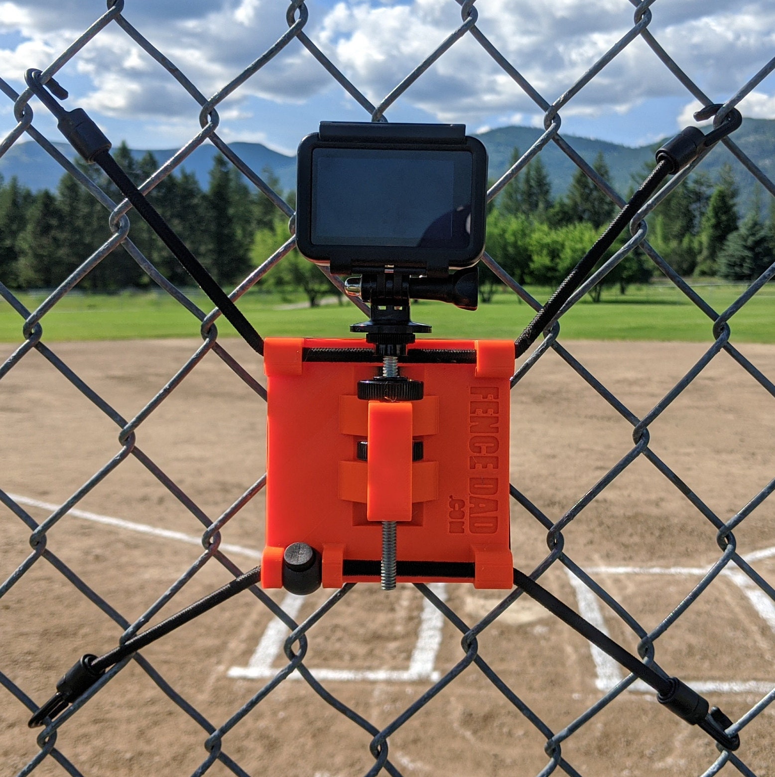 Action Camera & Phone Chain Link Fence Mount. gopro's / Etsy New Zealand