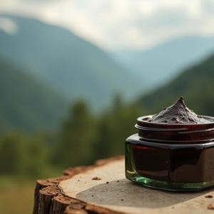Pâte Shilajit pure de la montagne sacrée de l&#39;Altaï