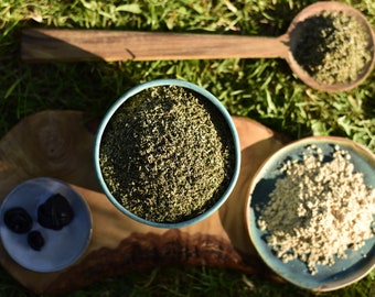 Damiana | Pure Leaves, Resin + Powder Extract x100 | Turnera diffusa | Ajkits | Misibkok | Aphrodisiac Tea