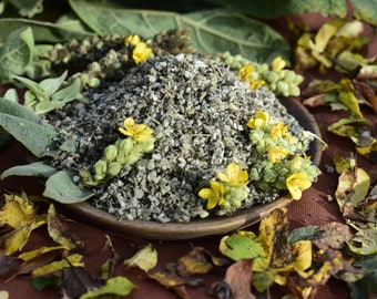 Mullein Leaves Organic | Create Your Own Herbal Mix | Herbal Blend |