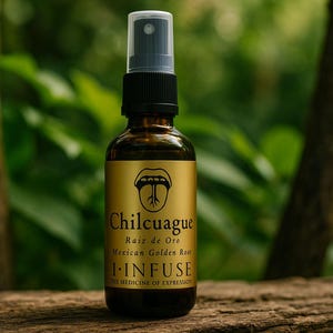 Pure Chilcuague Tincture | Extracted in Organic Apple Spirit | Wild Harvested in Mexico and Handcrafted | Medicine of Expression | I INFUSE