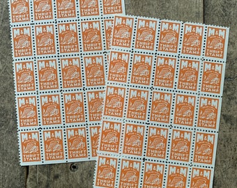 50 Vintage M&M Saver Stamps | Paper Crafting | Paper Ephemera | Junk Journal Supplies