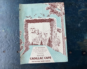 Vintage Beach's Cadillac Cafe Menu