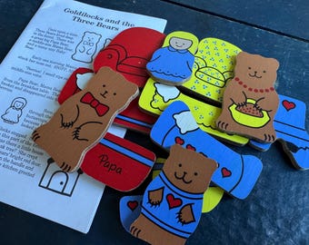 Vintage Learning Units | Goldilocks and the Three Bears