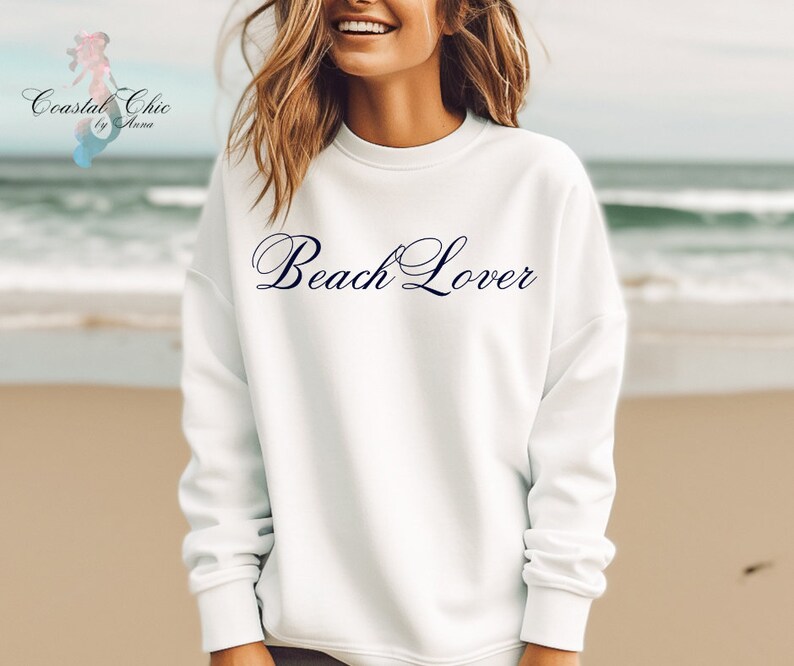 Beach Lover Sweatshirt, Beach Sweatshirt, Summer Nights Sweatshirt ...