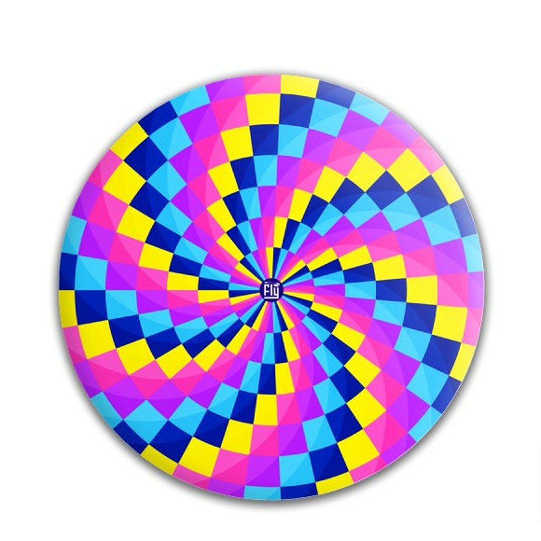 Colorful Spiral Disc - Custom Disc Golf Disc - Dynamic Discs - Prodigy ...