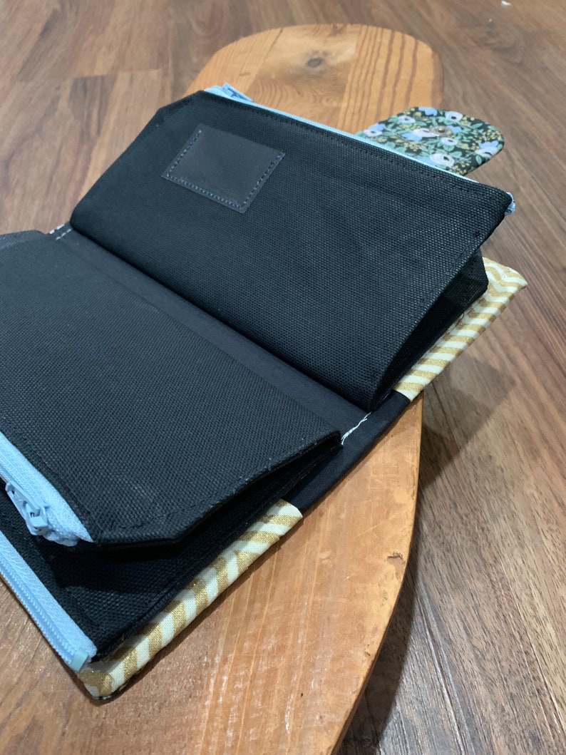 Mint floral wallet Dave Ramsey style budgeting Floral Clutch Cash Envelope System Wallet Dave Ramsey Wallet Envelope wallet