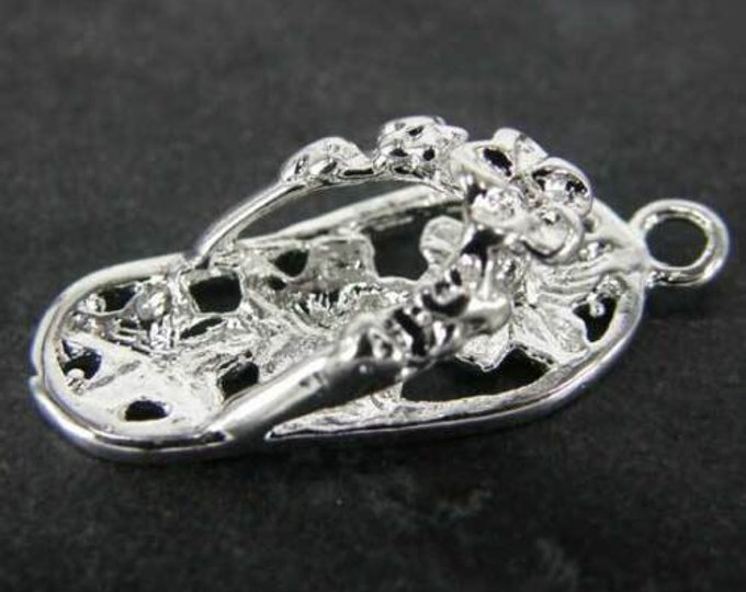 5 x Rhinestone Elephant Ruby Charms Antique Silver Alloy Pendant Bracelet CH33