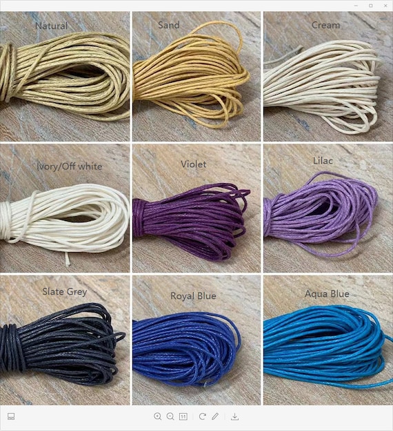 hilo para hacer pulseras hilo 10 colores manualidades joyeria cordon  elastico