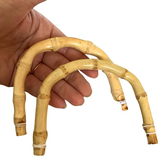 Shopper Bag with Bamboo-Handle