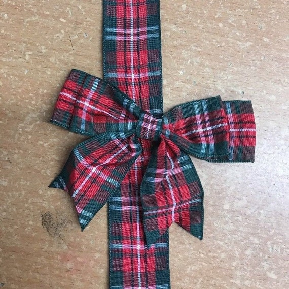 7/" Christmas Tree Florist Decoration Giant Bows /& Long tails x 2 Red//Red