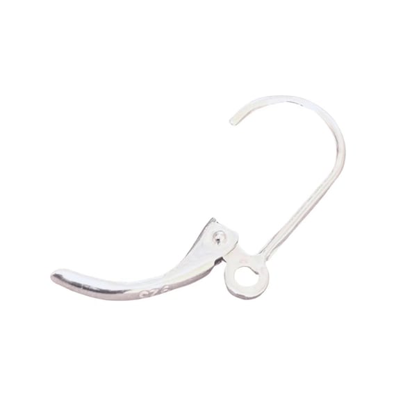 Genuine 925 Sterling Silver Earring Wires, Hooks , Ideal for Bespoke  Jewellery Findings S18 -  Canada
