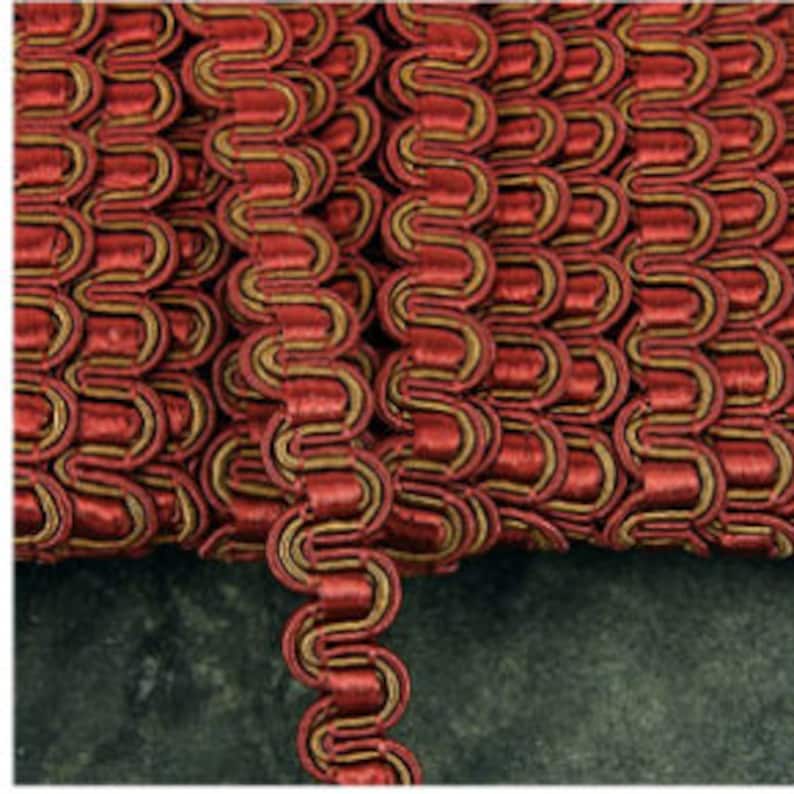 Traditional Gimp Braid Trim Upholstery 10 Colours 11mm Wide Etsy UK