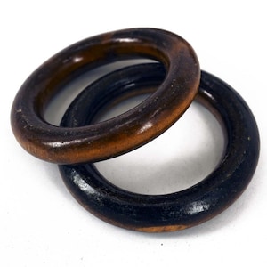 Buy Wooden Macrame Rings 2 Inches 2 Pack for GBP 1.80 | Hobbycraft UK