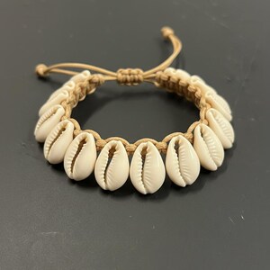 20 cowrie shells: drilled natural seashells for jewelry & macrame, sh22 image 4