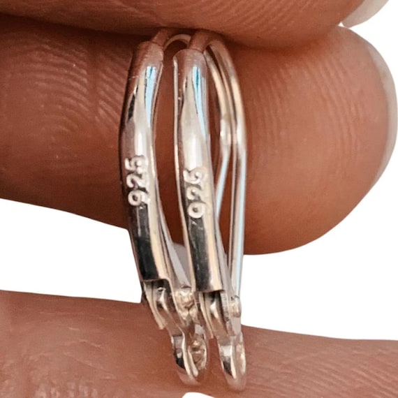 Genuine 925 Sterling Silver Earring Wires, Hooks , Ideal for Bespoke  Jewellery Findings S18 -  Canada