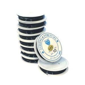 Black Copper Craft Wire: 1mm, 2.5m Roll