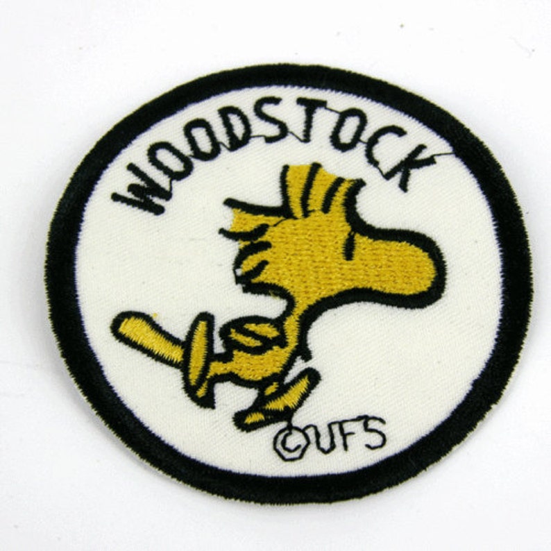 Woodstock Snoopy Peanuts Iron Sew On Patch Clothes Dressmaking Etsy