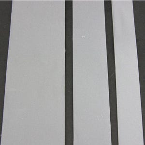 Hi visibility reflective sew on tape 10/20/30/50mm silver 1/2 /5 /10/ 100m