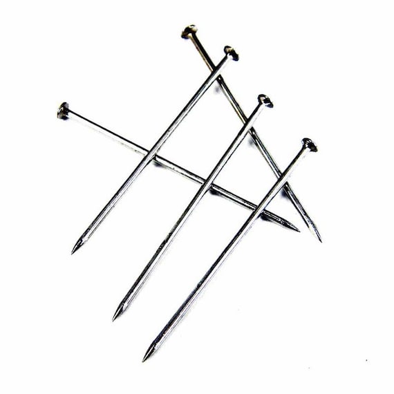 Pin Station Straight Dressmaking Pins in Tin Pin Station Straight Dressmaking Pins in Tin