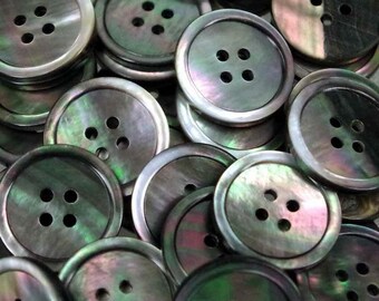 Grey Mother of Pearl | Etsy