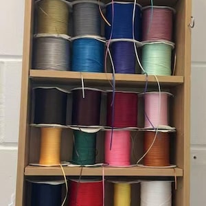 2mm Double Sided Satin Ribbon: Assorted Colors, Doll Crafts (3m)