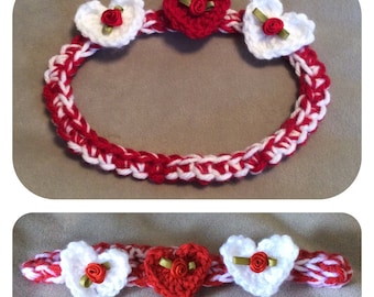 Hearts and Roses Headbands