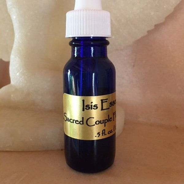 Sacred Couple Flower Essence, Manifesting Relationship, Sacral Plexus, Heart Chakra, Creative Energies