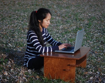 Custom Baltic Birch Collapsible Lap Desk - Handmade in USA