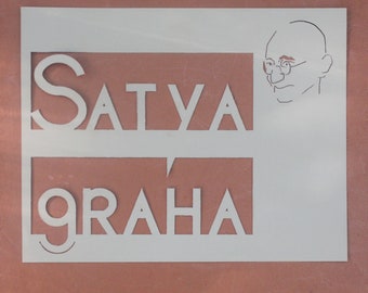 Gandhi Satyagraha Papercut, Political Art