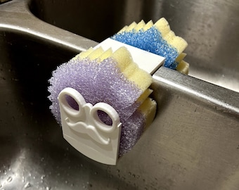 Over-Sink Sponge Daddy Holder