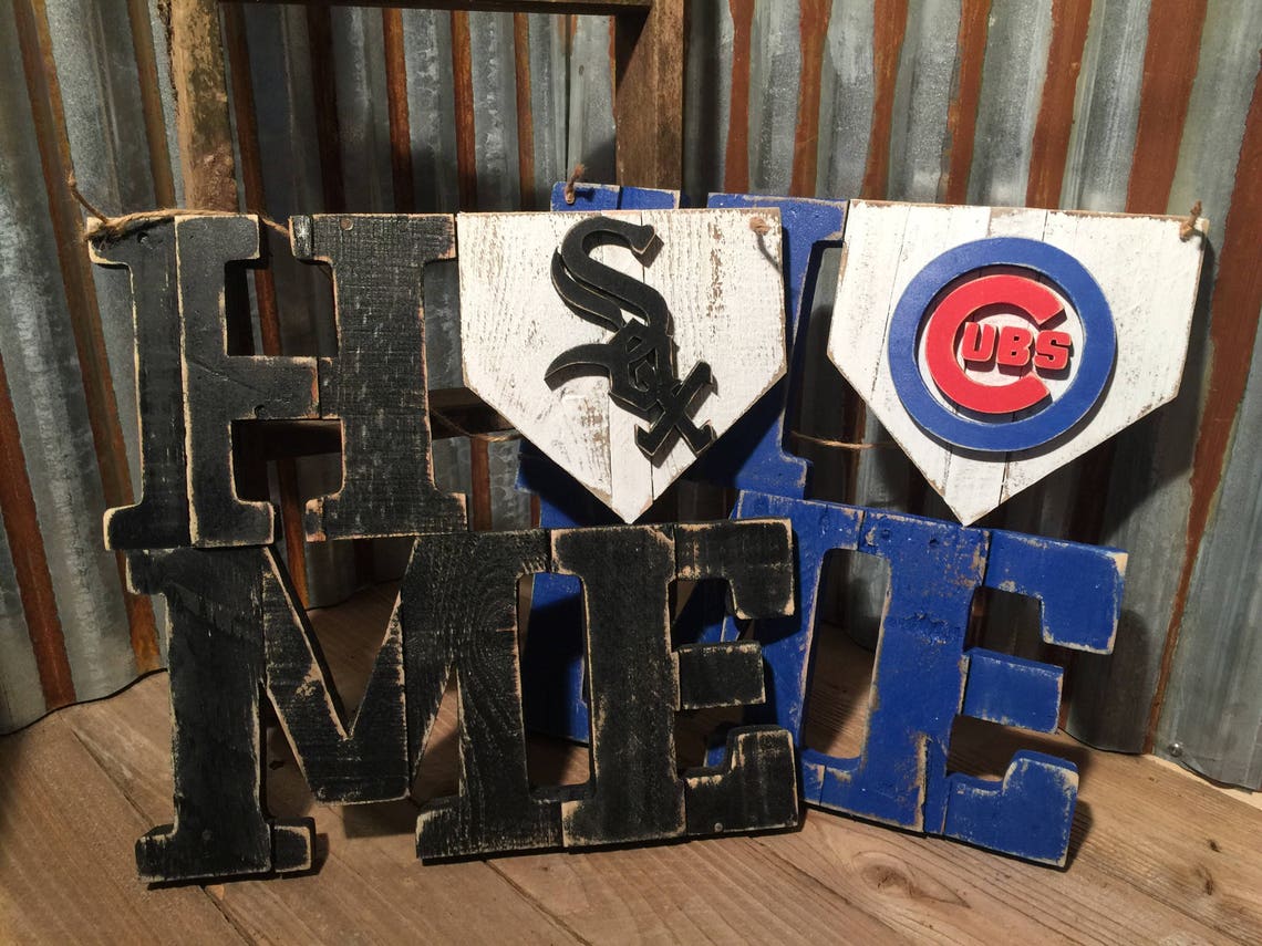 Pallet Chicago Cubs Sign World Series Champs 3D Handcut Etsy