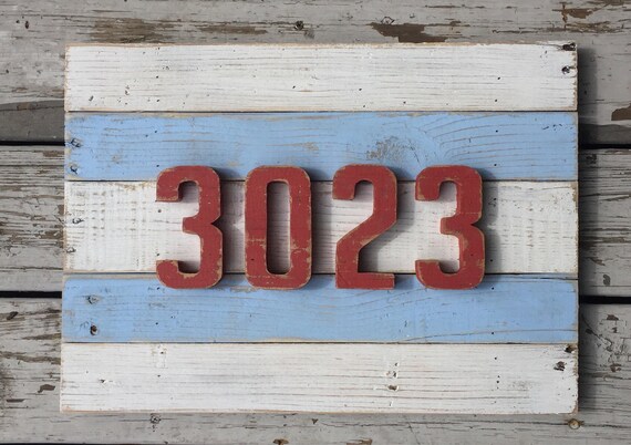 Handmade Pallet Chicago Flag Address Sign Wall Art Home Etsy