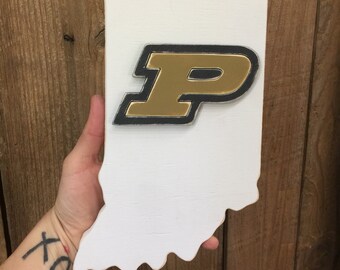 Purdue University Wood Sign - Etsy