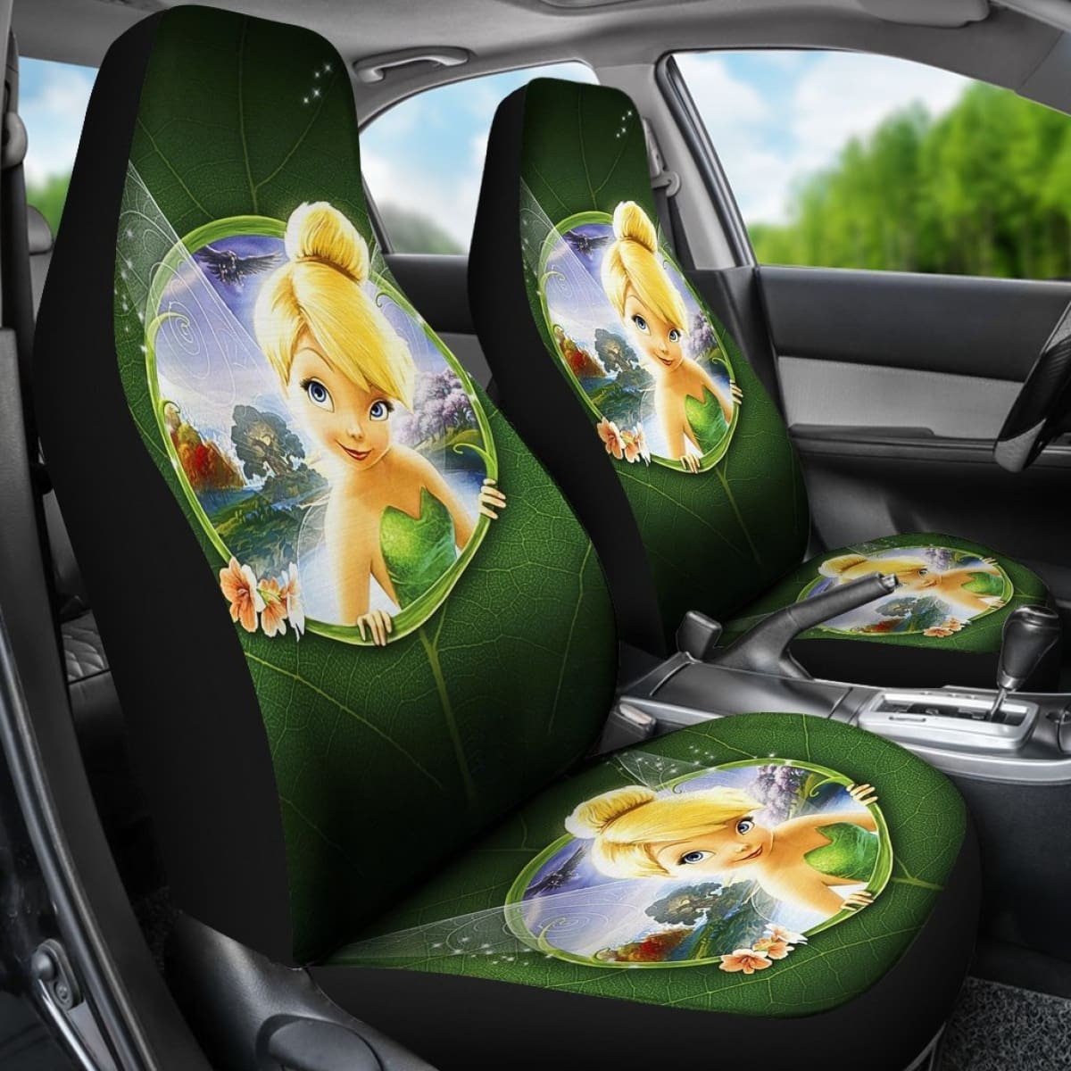 Tinker Bell Car Seat Covers, Cartoon Disney Car Seat Covers