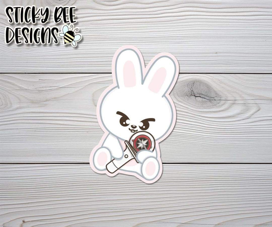 Lee Bit Sticker Leebit Light Stick Sticker, Stray Kids, Lee Know, SKZOO, KPOP Stickers ...