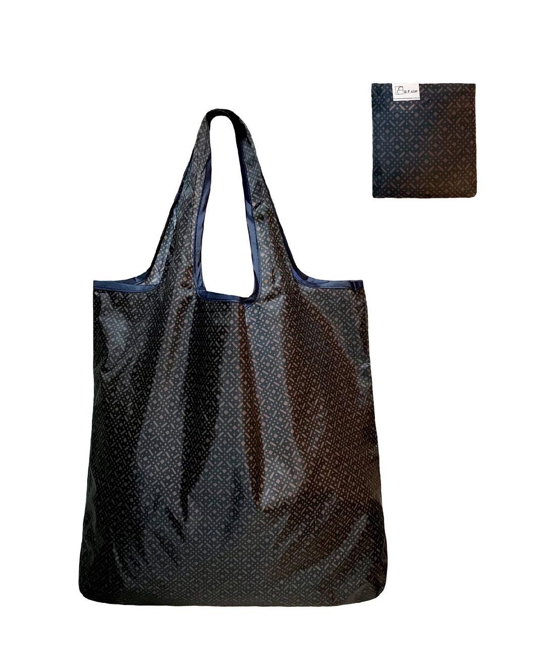 Reusable Washable Grocery Bag / Shopping Bag / Folding Bag / Etsy