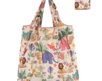 Reusable washable Grocery bag / Shopping bag / Folding bag / tote bag / shoulder bag / foldable bag