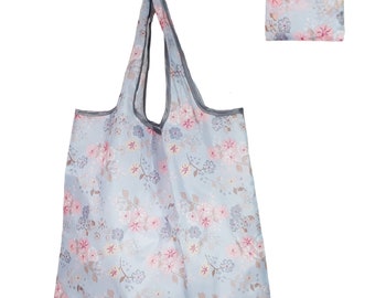 Reusable washable Grocery bag / Shopping bag / Folding bag / tote bag / shoulder bag / foldable bag