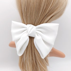 30 color handmade simple chiffon hair bow hair barrette hair accessory for women