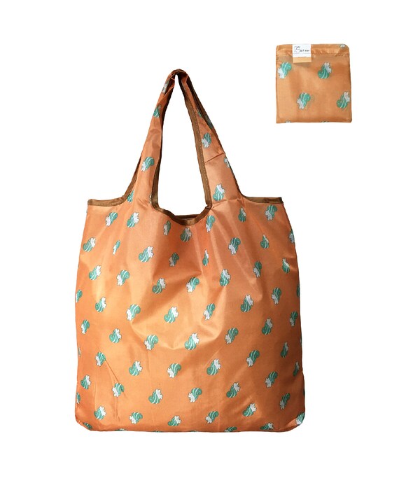 Reusable Washable Grocery Bag / Shopping Bag / Folding Bag / Etsy