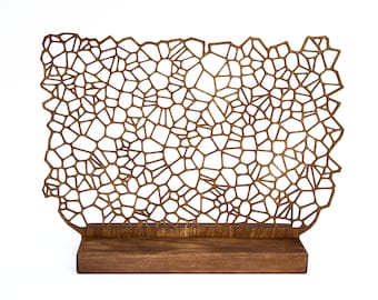 Wooden Earring Holder - Handmade Storage Display for Earrings with Unique and Eco Friendly Design - Great Jewelry Accessories Gift for Her