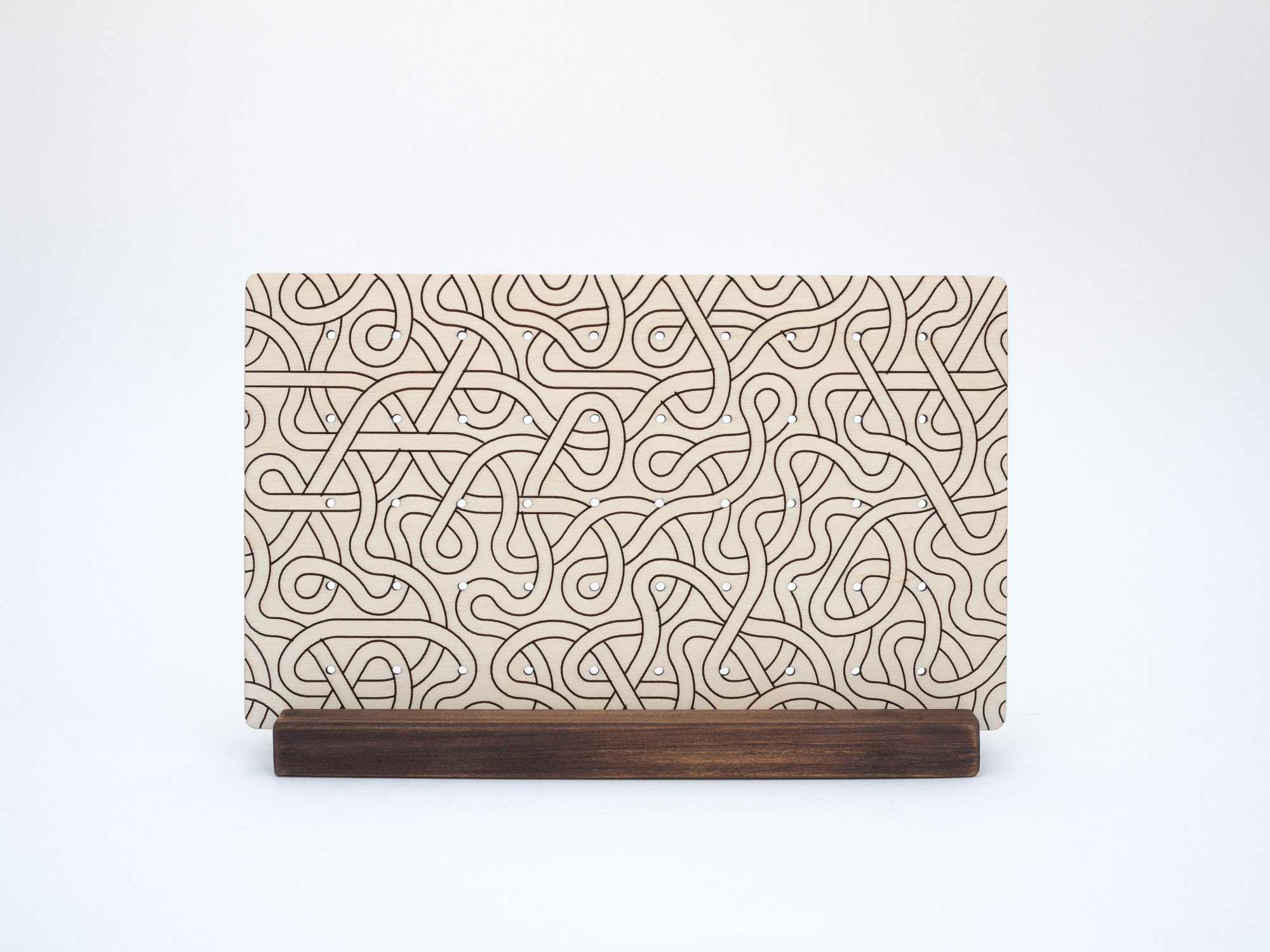 Handgemachte Ohrsteckeraufbewahrung aus Holz mit Lasergravur | Etsy