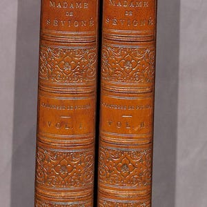 Biografía de Madame de Sevigne, aristócrata francesa del siglo XVII (1873): Su correspondencia y sus contemporáneos (2 vols.) de la condesa de Puliga