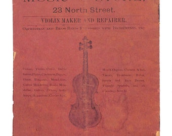 Recueil de chansons comiques de 1880 - Harry D. Clancy's Book of Comic Parodies (Number 2), couverture souple