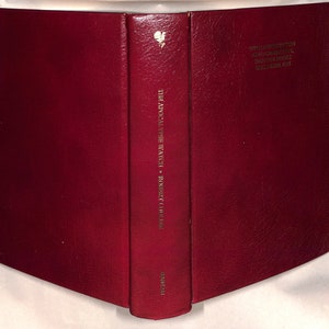 The Apocalypse Watch by Robert Ludlum (1995 special leather bound &quot;appreciation&quot; edition gifted to author by publisher)