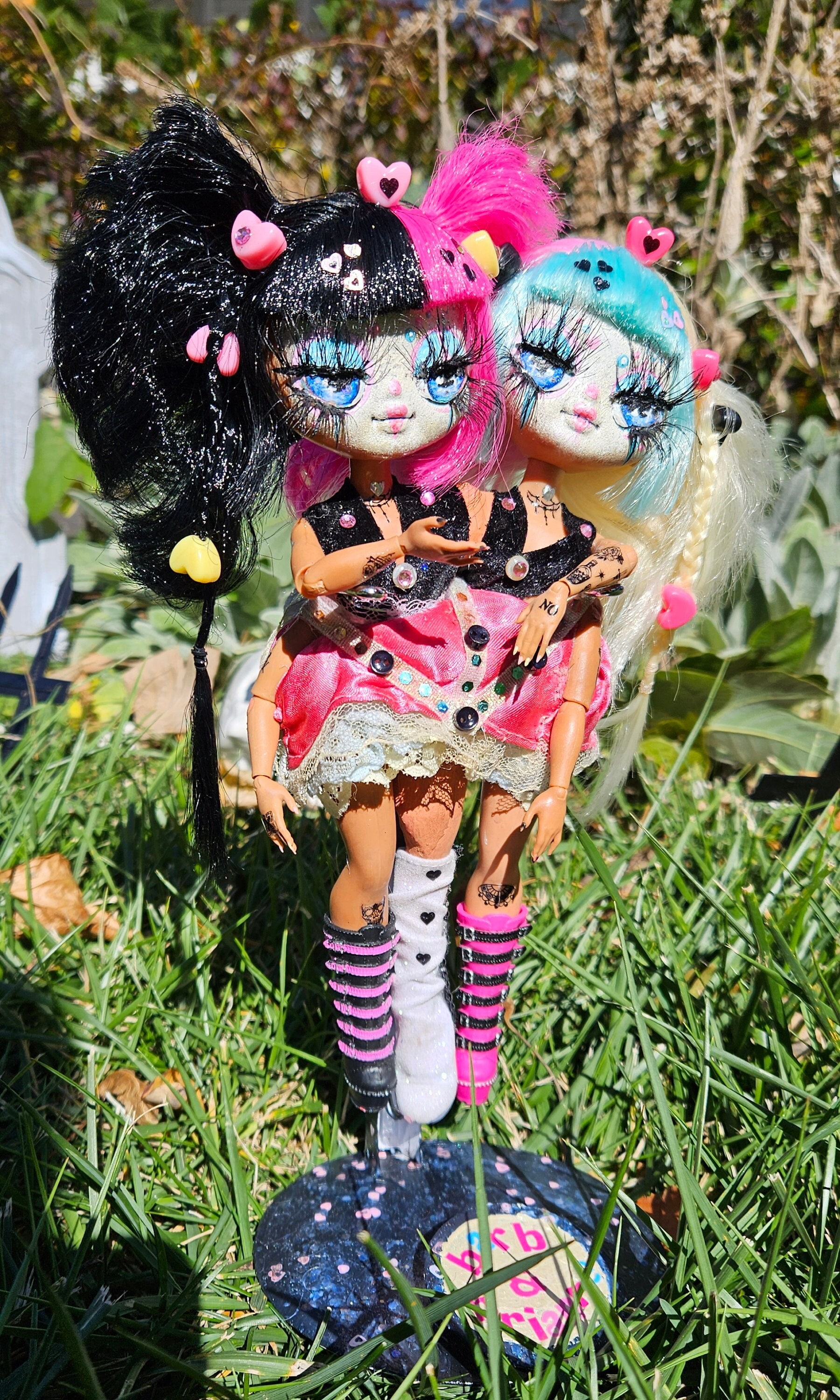 Beautiful Butterfly Maid OOAK LOL OMG Doll Repaint 