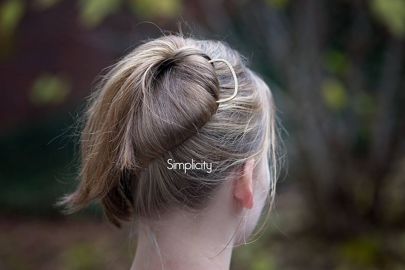 Stunning Bun Holder Hair Jewelry Hair Fork for French Twist Etsy